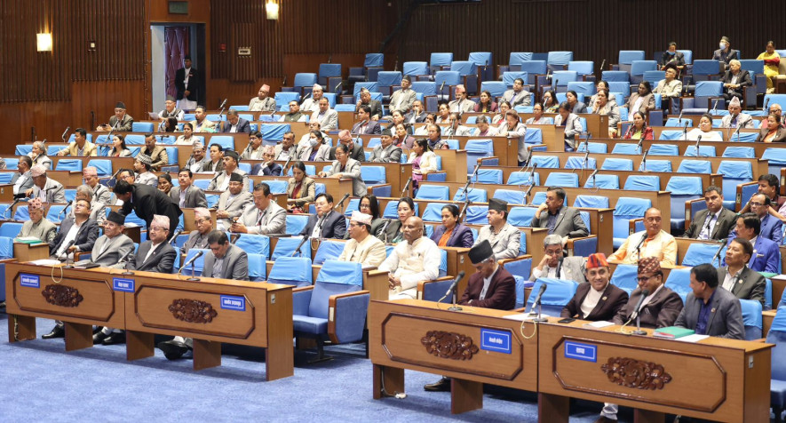 बजेट पास गर्ने दिन सांसदलाई काँग्रेस ह्विप जारी